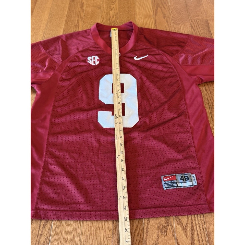 Nike Football Jersey Mens 48 M Alabama Crimson Tide Amari Cooper 9 Red SEC - Picture 6 of 7